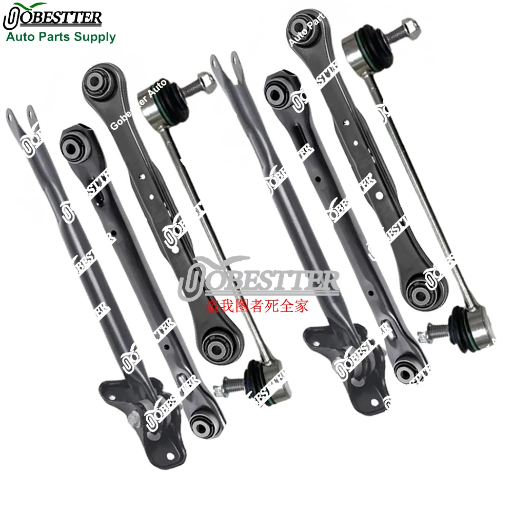 

8pcs Rear Suspension Control Arm Stabilizer Link For Land Rover Range Rover Evoque L538 12-19LR002576 LR002575 LR001176 LR002876