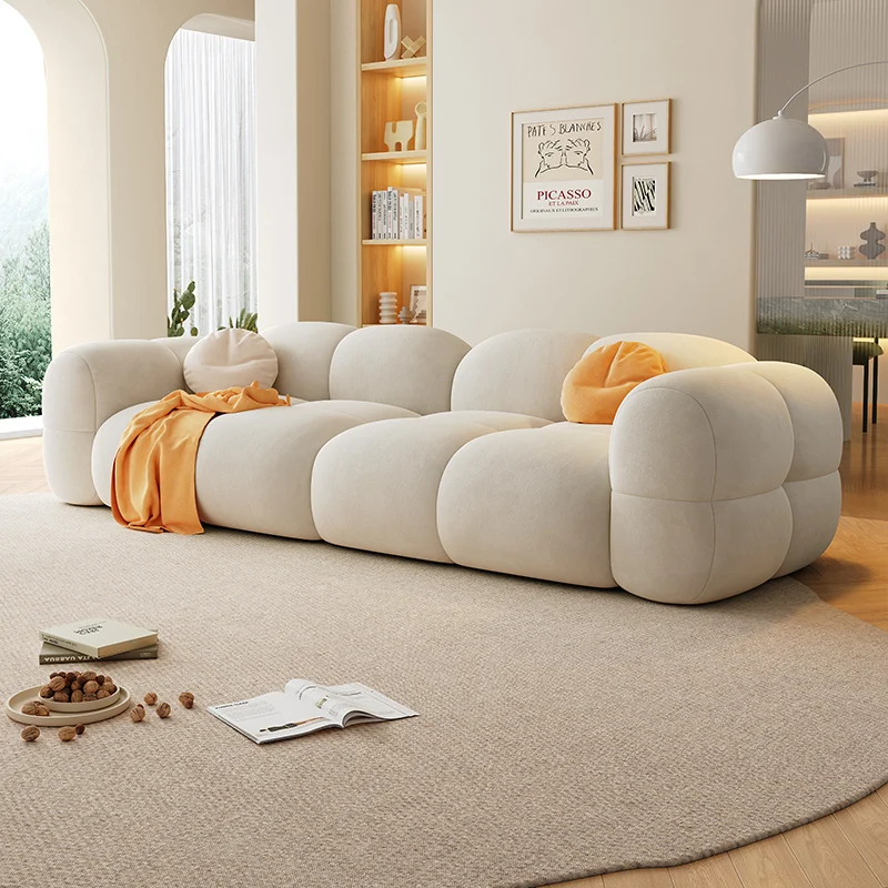 

Mid Century Beauty Salon Living Room Sofas Straight Designer Lounge Luxury Sofas Reading Elegant Divani Soggiorno Home Furniture