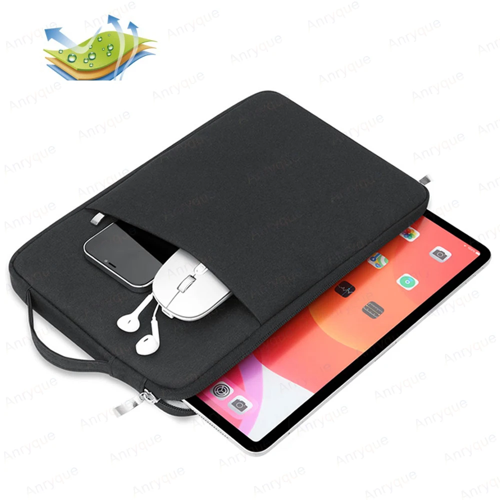 Tablet Sleeve Bag Case for Huawei Matepad SE 11 Inch 2024 11.5s Matepad 11 Air 11.5 12 Honor Pad X9 X8 Pro 11.5 Portable Handbag