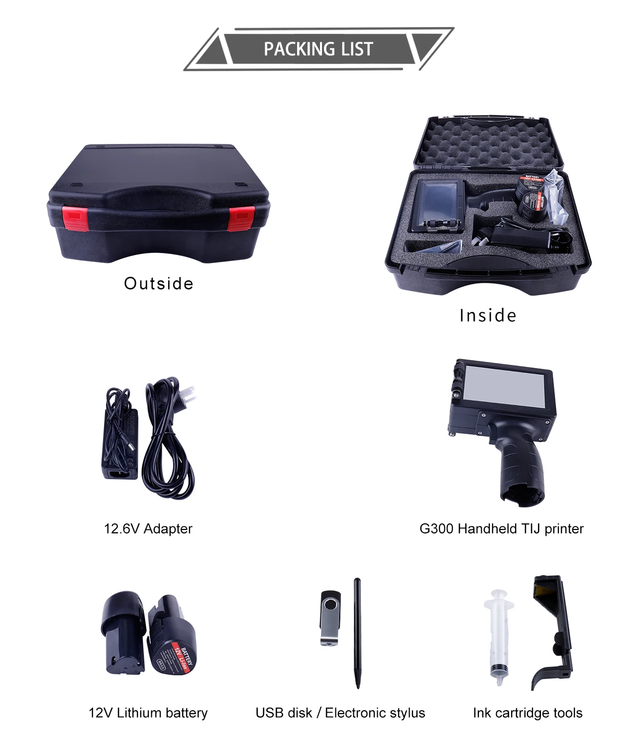 Impressora de Jato de Tinta In - Handheld Inkjet Date Code Printer Gun avaliação e preço
