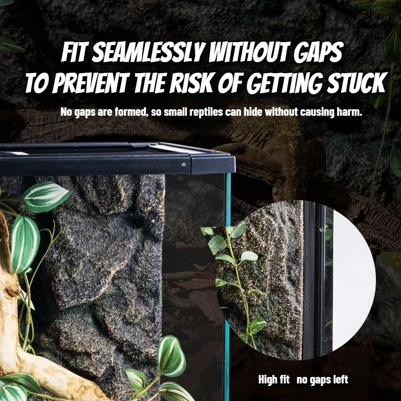 Climbing pet three-dimensional landscaping background board, reptile feeding tank, feeding box, rainforest tank, imitation rock
