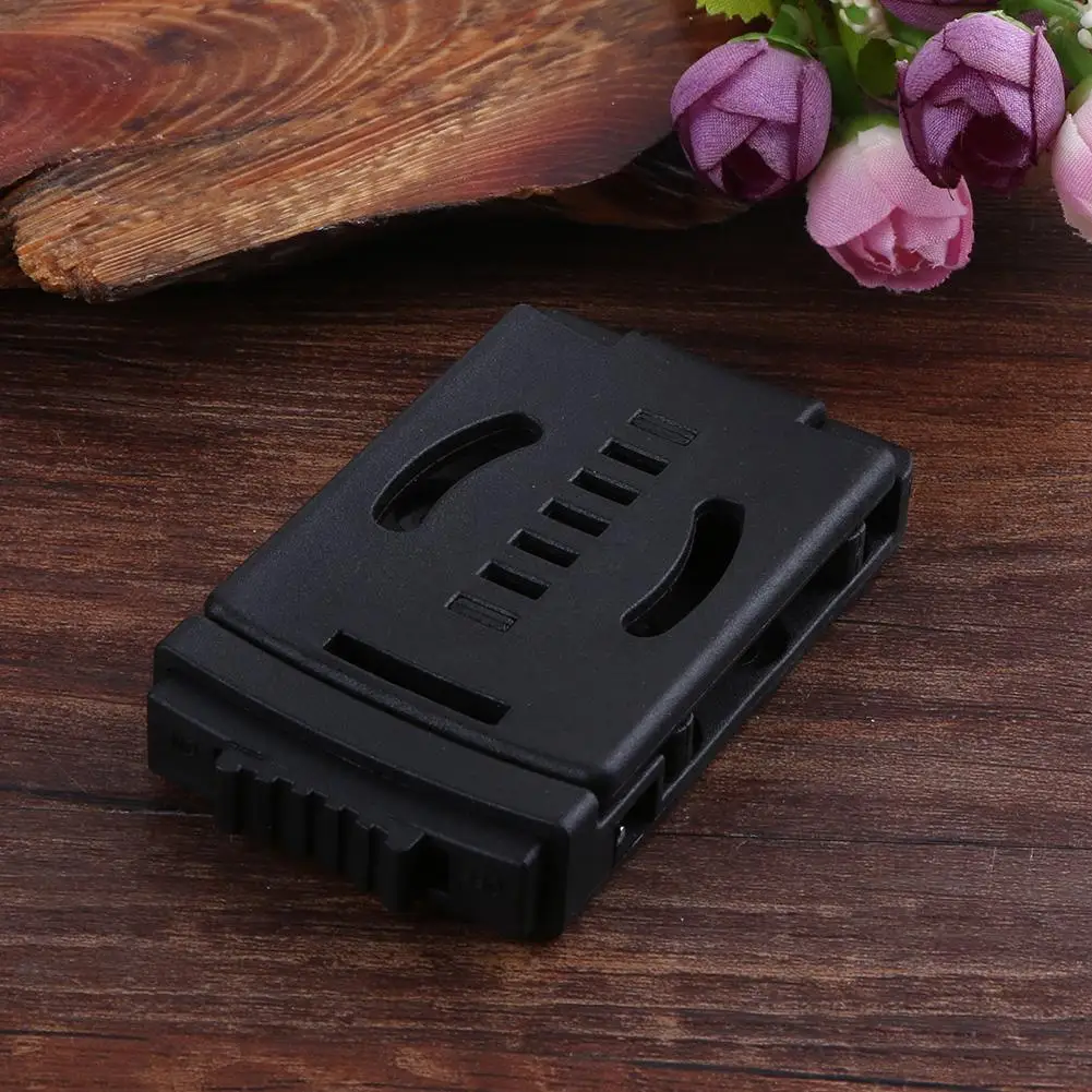 Multi-functional Waist Back Clamp Attach Knife Flashlight K-Sheath Belt Clip Metal Buckle Hunting Camp Hiking EDC Outdoor Tool