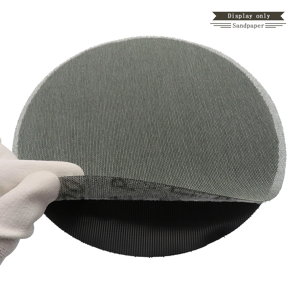 9 Inch Mesh Sandpaper Sheet Sanding Paper Discs 1/5/10 Pcs Hook and Loop Grit 80-400  for Sanding Wood Putty Paint Plastic