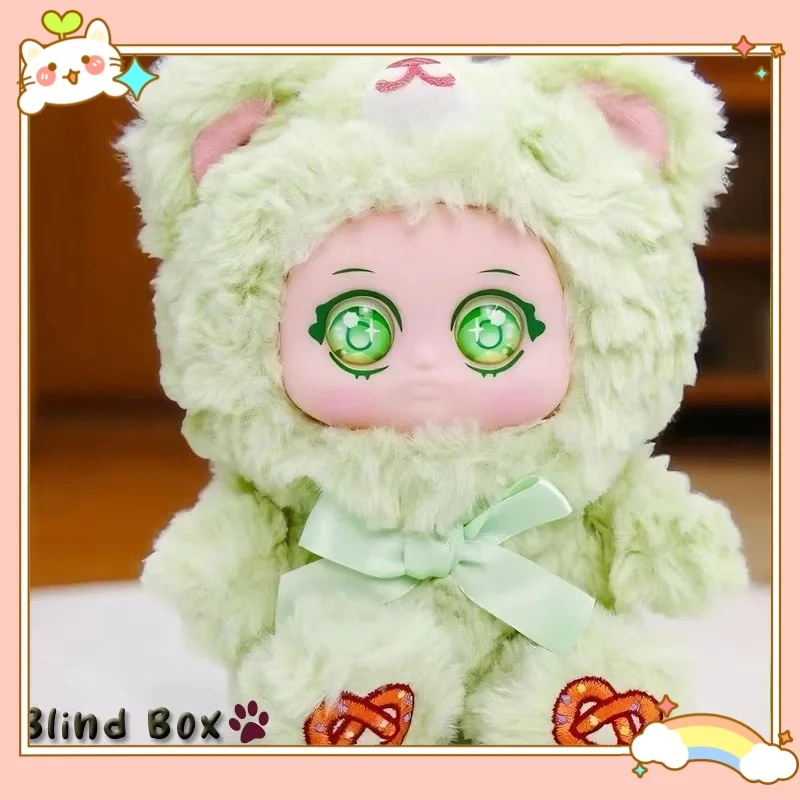 

Новая оригинальная виниловая плюшевая глухая коробка серии Candy Bear, милый рюкзак с медвежонком, подвеска, модный предмет, модный подарок-сюрприз