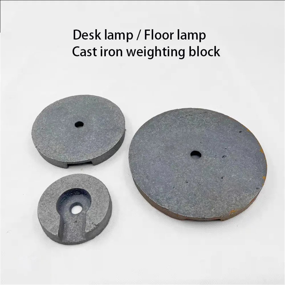 Cast Iron Weighting Block Table Lamp /Floor Lamp Base Counterweight Accessories, Lighting Fixtur Lamp Base Counterweight Block