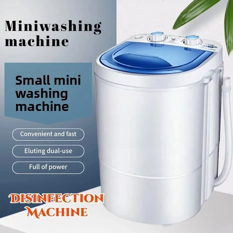 Factory Wholesale Mini Semi-Automatic Washer Spinner Combo Portable Laundry for Underwear Dorm Home Use