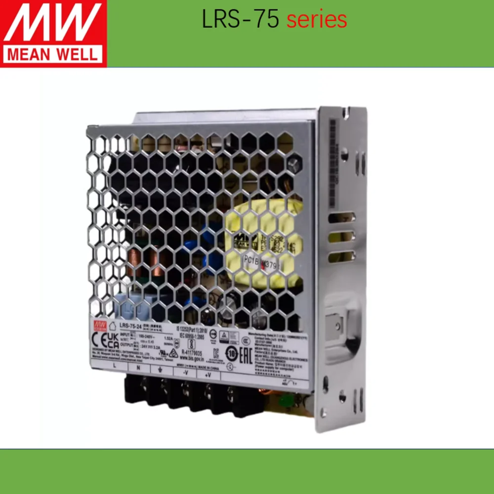 MEAN WELL LRS-75 serie LRS-75-5 LRS-75-12 LRS-75-15 LRS-75-2