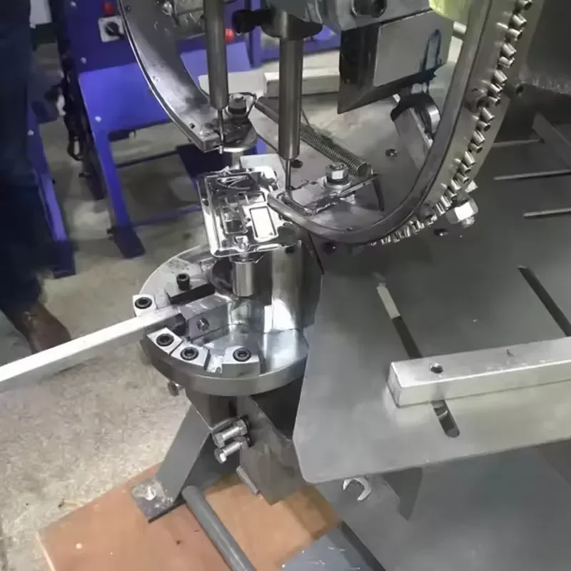 Reliable Quality Wholesale Manual Heavy Easy Operation Twin Riveting Machine
