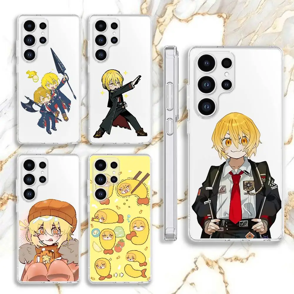 

L-Limbus C-Company Don Quixote Phone Case For Samsung S22,S24,S30,S10,S21,S25,S23,S10,PIus,Ultra,5G,FE,lite Transparent Shell