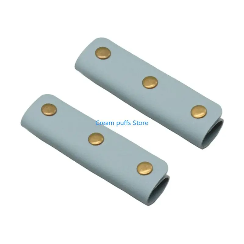 50LE 1 Pair Leather Handle Wrap For A Stylish Look On Your Travel Bags and Luggage