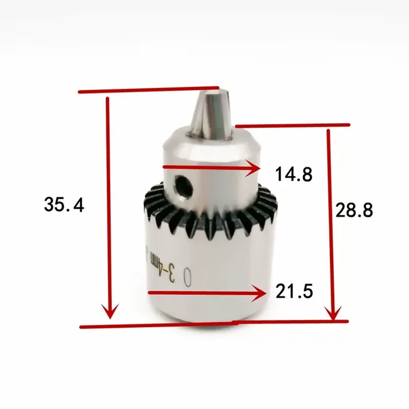 JT0 Miniature Mini Electric Grinding Electric Drill Chuck Small Electric Drill DIY Precision Chuck Connecting Sleeve Drill