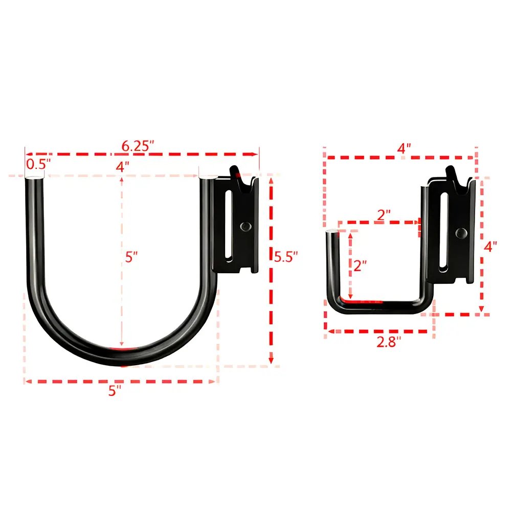E-type Track J-type Hook Semi-trailer Suspension Tool For Enclosed Trailers For Hanging Spare Tyres, Cables, Wires, Tools, Ladde