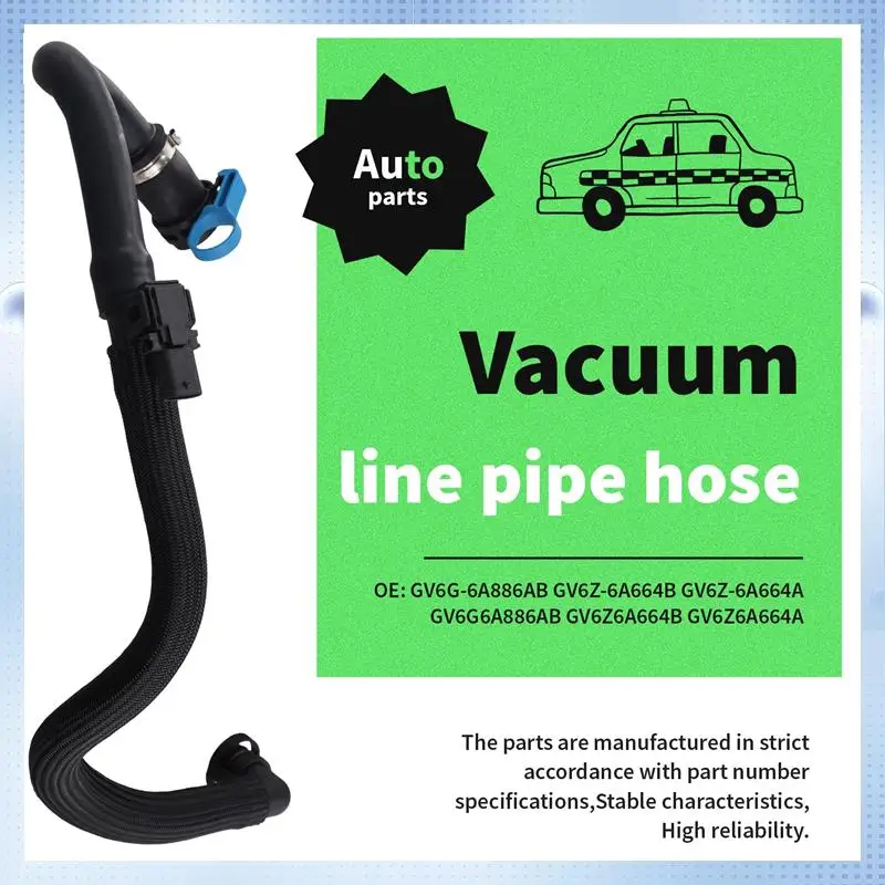 

NEW-Vacuum Line Pipe Hose For Ford Escape TM2 2013-2019 GV6G-6A886AB GV6Z-6A664B GV6Z-6A664A