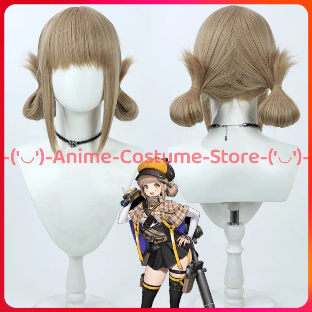 

Богиня Победы: NIKKE Роман Косплей Парик Твин Косички Аниме Игровой Персонаж Хэллоуин Карнавальный Костюм Парики Синтетические Волосы