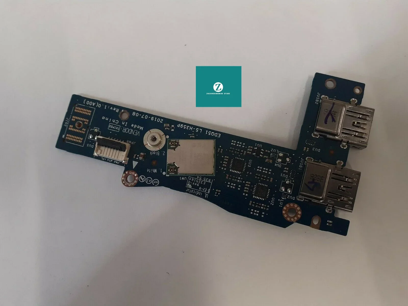 

ДЛЯ DELL M15 R2 USB БЕСПРОВОДНАЯ ПЛАТА РАЗЪЕМА WIFI LS-H359P 0P2RHV