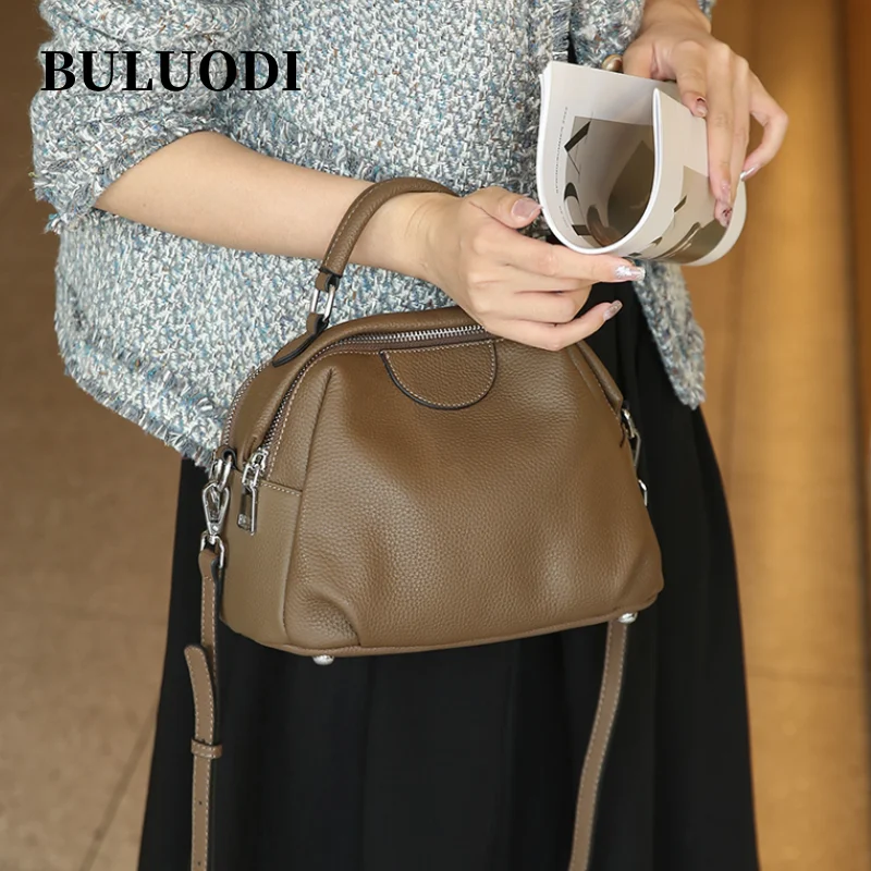 

Women's durable cowhide pillow bags large capacity crossbody bag women's soft leather luxury designer shoulder bag