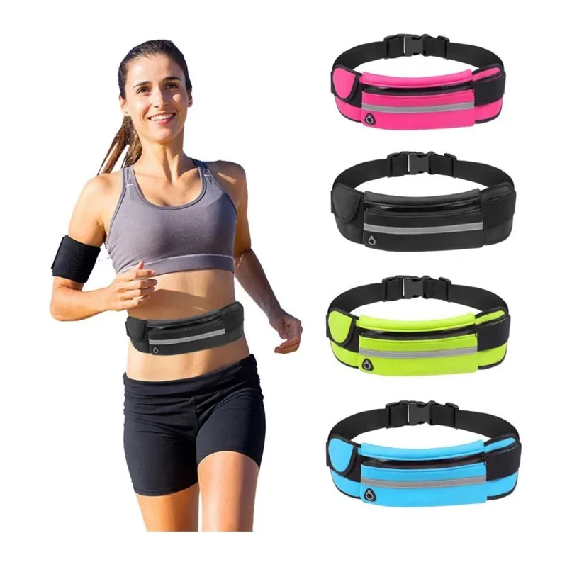 

New Running Bag Cycling Bag Waist Bag Belt Bag Waterproof Sports Fanny Pack Mobile Phone Case Gym Running Jogging Run Pouch