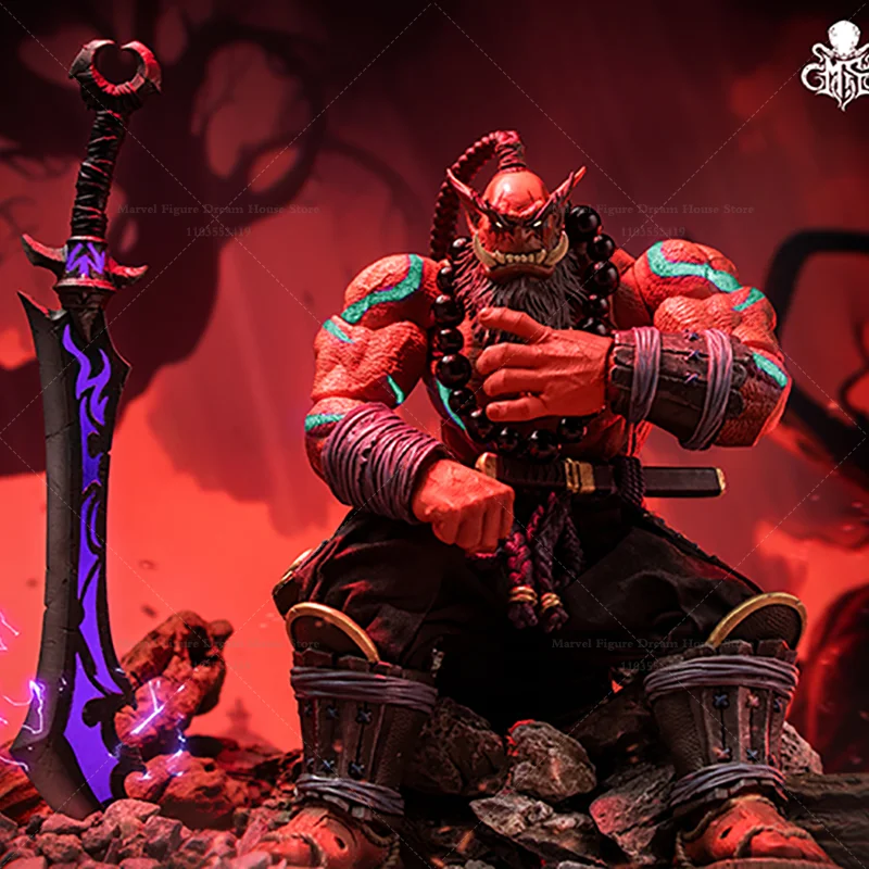 

Metytoyz 2024WF 1/12 Scale Demon Red Broadsword Saint Samro Orcs Horde Legend Symbol 6-inch Full Set Action Figure Soldier