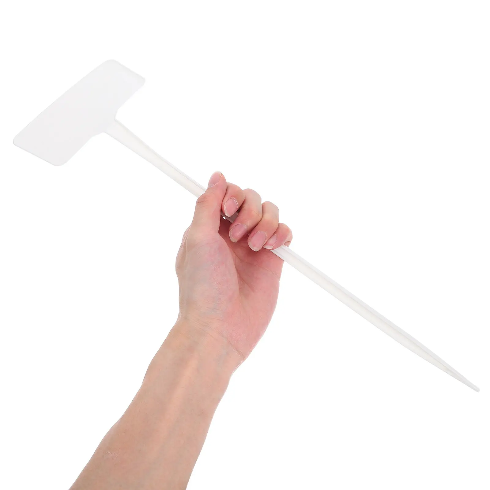 

Набор из 10 легких портативных садовых маркеров для цветов, этикетки для растений с гладкой поверхностью для удобного письма, для использования на открытом воздухе