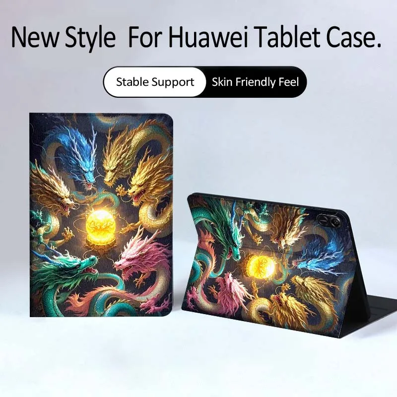 

Fashion Anime Dragon Cool For Huawei MatePad Pro Air 12 X Honor Pad 8 V8 9 13 GT GT2 3 12.6 13.3 Inch Tablet Case