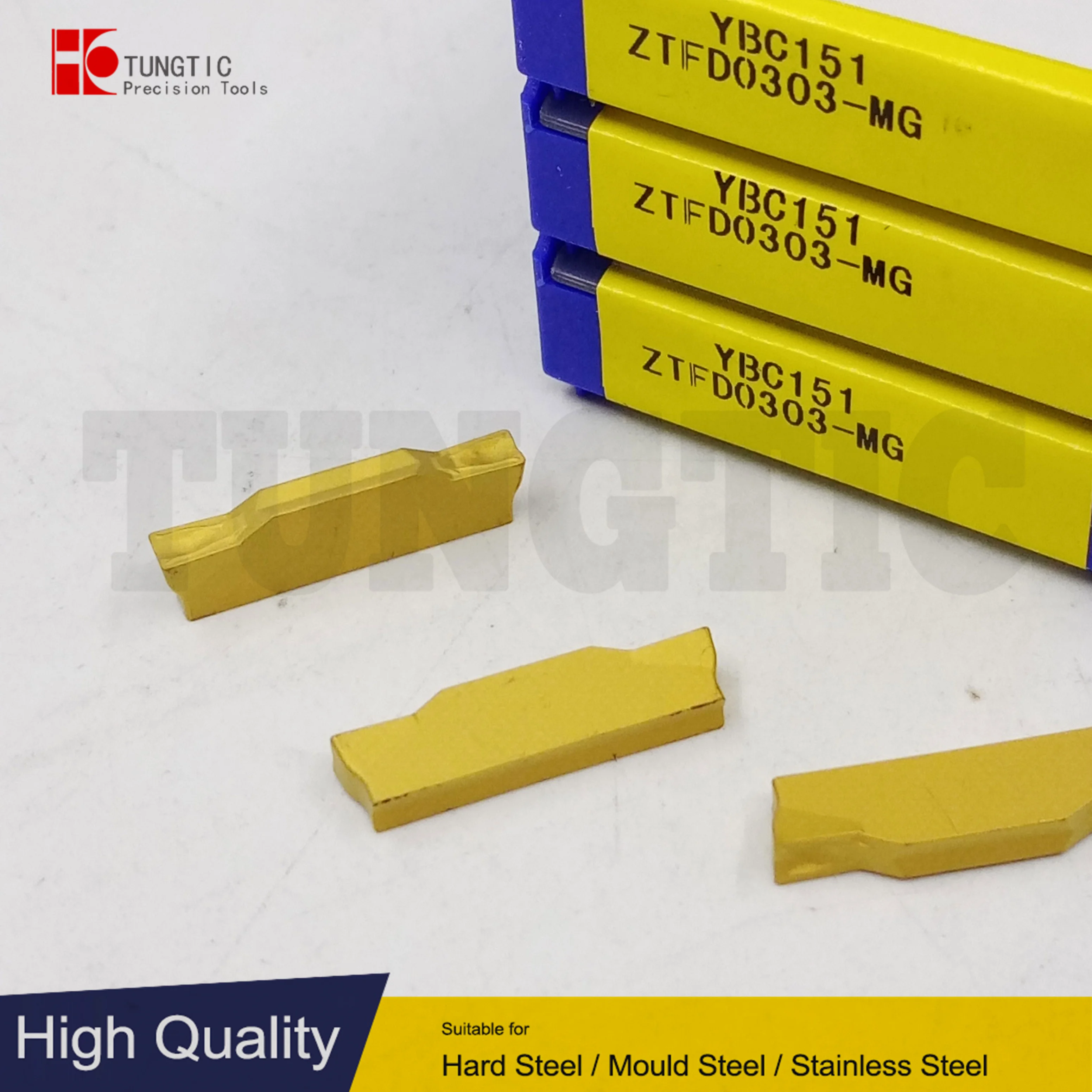 

TUNGTIC ZTFD 0303-MG ZTFD0303-MG Turning Inserts Carbide Cutter For Cast Iron