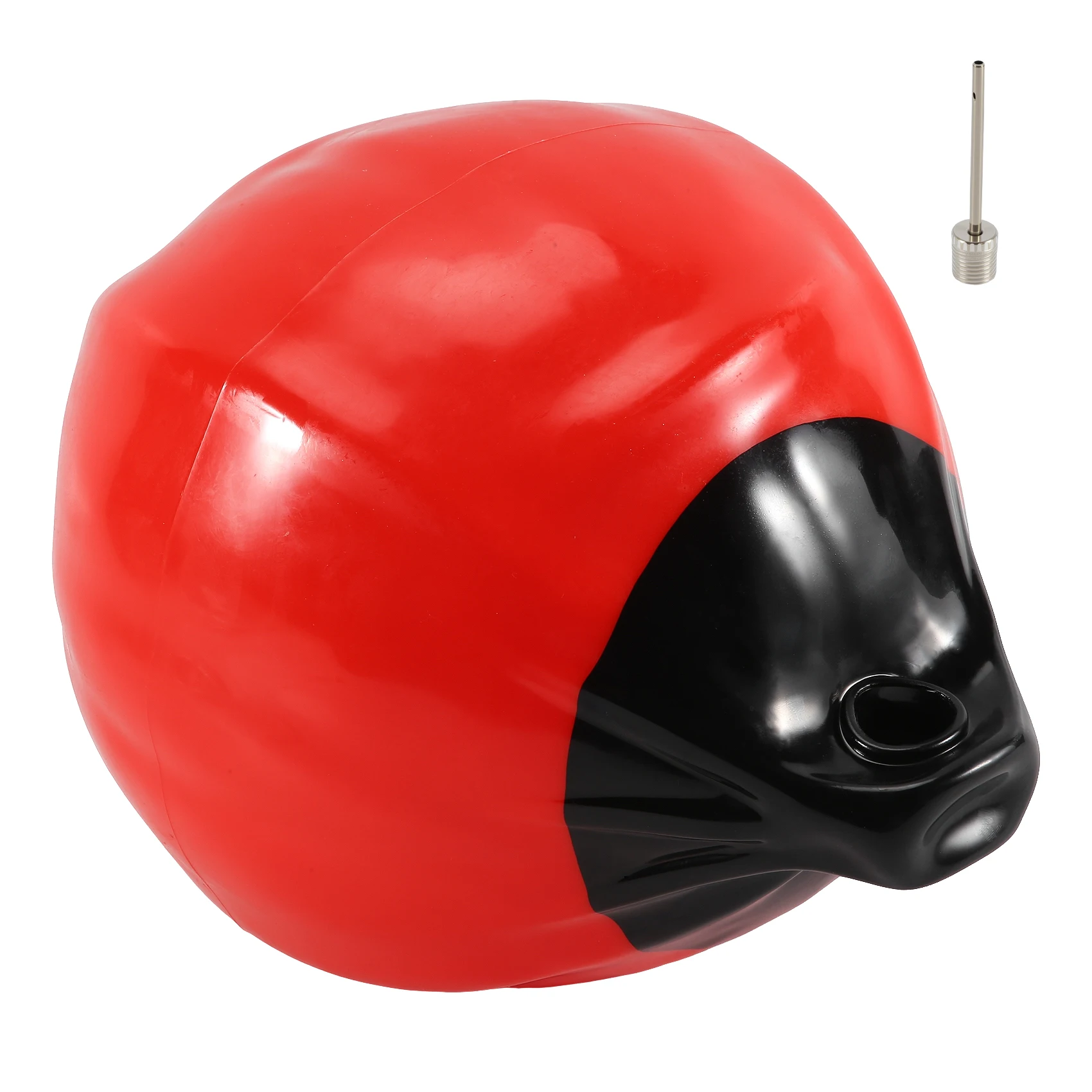 Heavy Duty PVC Boat Fender Ball Round Anchor Buoy Dock Bumper Ball Inflatable Protection Marine Mooring Buoy-A57M