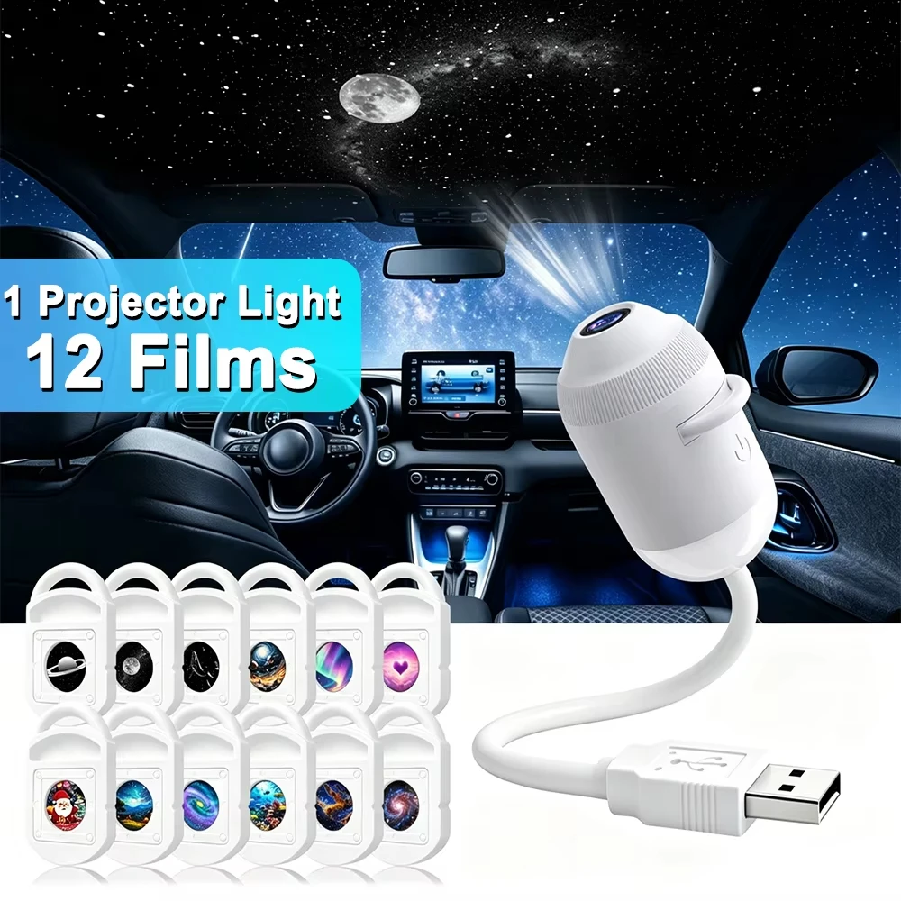 2-in-1 Galaxy Star Projector L - đánh giá và giá Star Projector Night