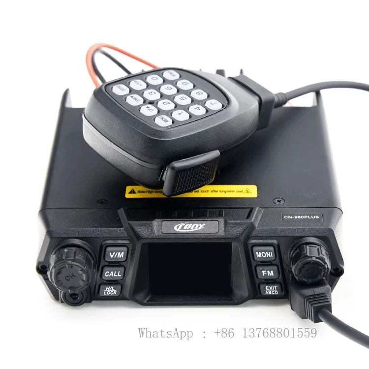 Hot Sale 100km Long Distance 100 Watts VHF Mobile WalkieTalkie CB Radio For Cars