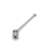 Metal Upgrade Front Middle Transmission Shaft RC Car Parts Fit For WLtoys 1/12 12423 12427 12428 12429 RC Car Accessories