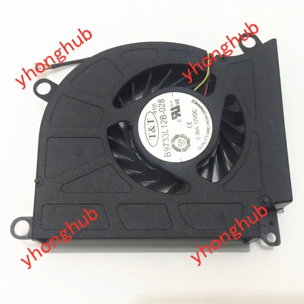 T & T B9733L12B-028 GT60 GT683 GT70 GX660 냉각 선풍기