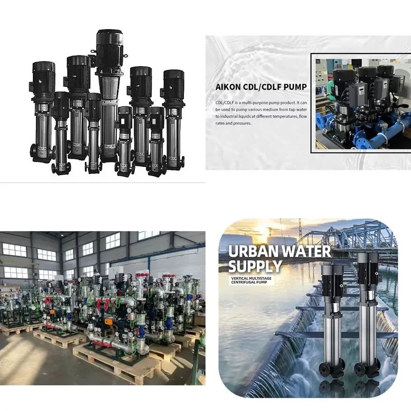 for Constant Pressure Pump Numerical Control Three Phase Vertical Multistage Pump High Life Vertical Multistage Pump