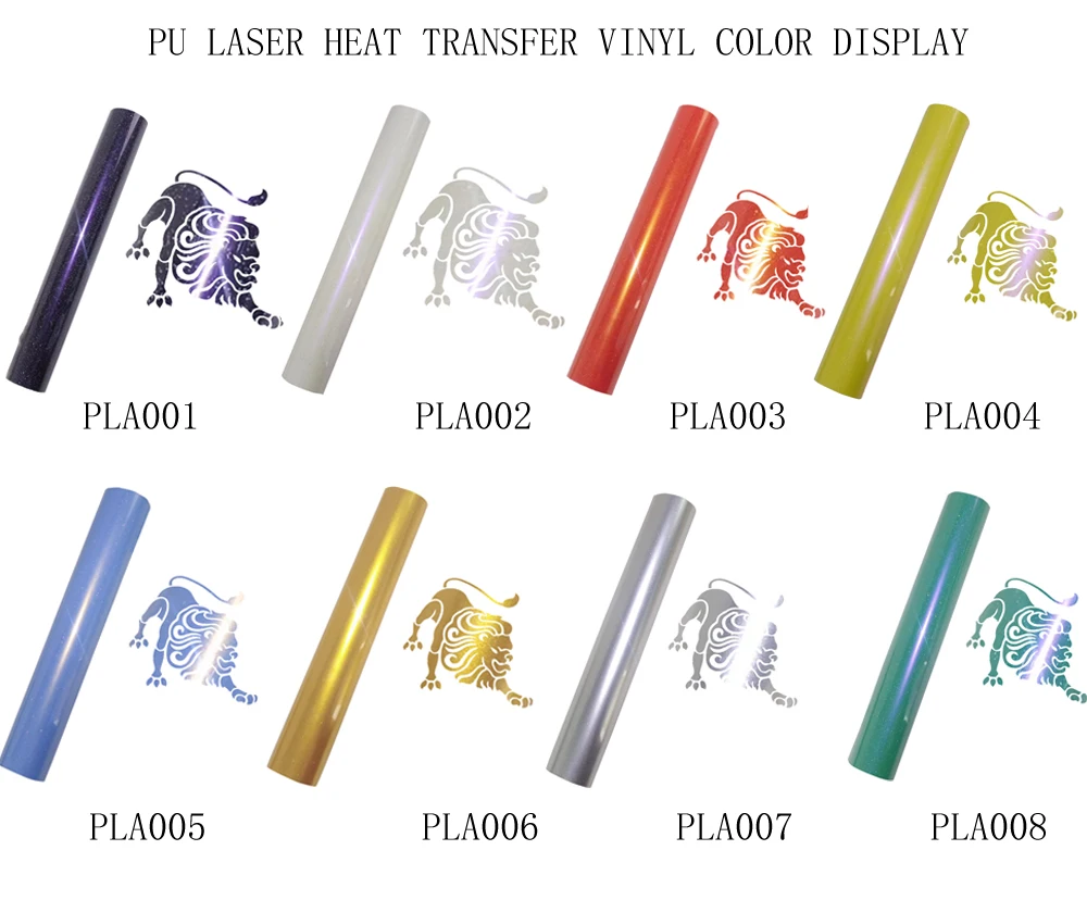 CHEONET HTV ---12"x40"/30.5cmx100cm ECO PU Heat Transfer Vinyl With Sticky Back T-shirt Iron On HTV Film Pattern Press DIY Craft