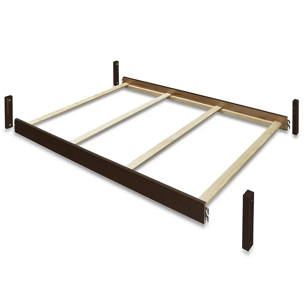 

Toddler and Full-Size Bed Rails, Wooden Safety Rail, Converts Crib to Toddler and Full Bed, Model 221