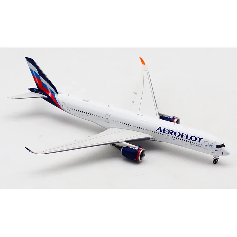 1:400 Air RUSSIA Aeroflot 350 airplane A350-900 model toy with base landing gear alloy aircraft plane collectible display toy