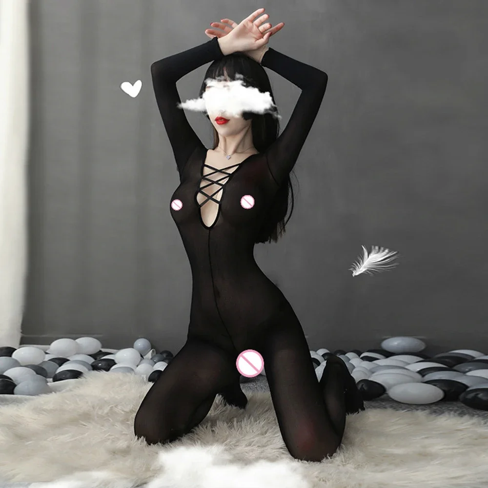 

Чулки для тела больших размеров, черные сексуальные горячие эротические ажурные колготки, женские чулки, прозрачные колготки, порно колготки