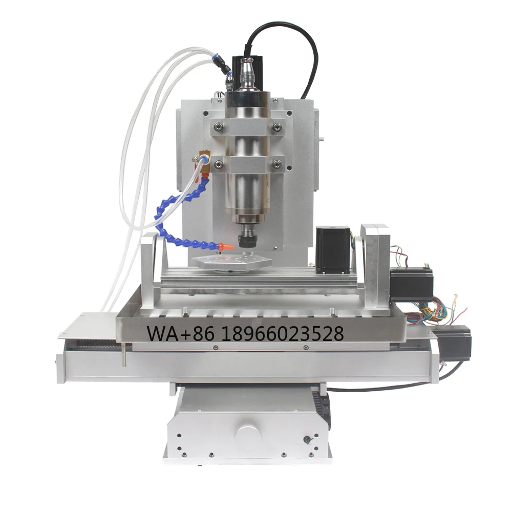 

Port Small Desktop 5 axis CNC Milling Machine HY-3040 HY- 6040 Engraving Machine