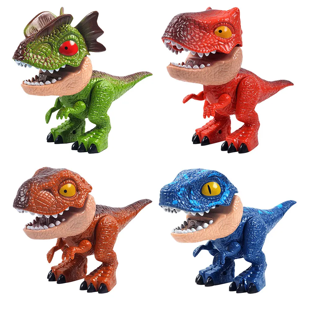 Imagem -04 - Papelaria Temática Dinossauro para Estudantes em Brinquedo Engraçado Borracha Regra Lápis Apontador Grampo Portátil