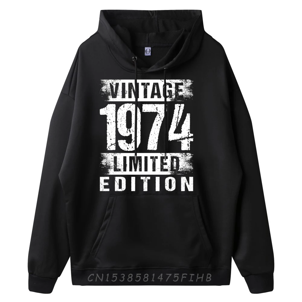 Vintage 1974 Limited Edition Cream Hoodie High Quality New In Hoodies & Sweatshirts Christmas Sweater