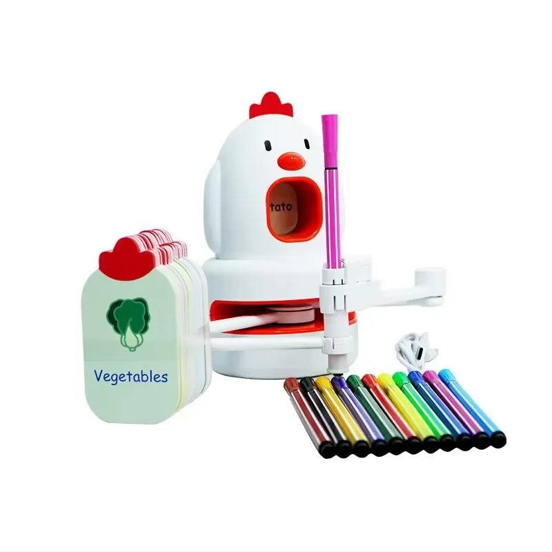 Smart Educational Robot Toy for Kids Early Learning Intelligent Painting Interactive Parent Play STEM Gift for Boys