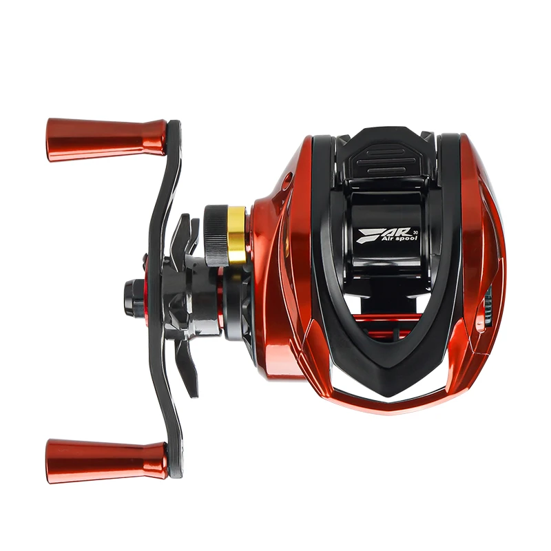 HISTAR-Carretel de pesca suspensão dinâmica Giu BFS 3D, Baitcasting, sistema de travagem magnética, 4kg Drag Power, fibra de carbono PCCF, 5 + 1BB, 99g