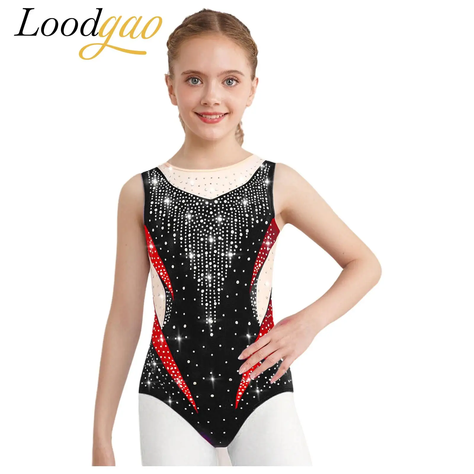 Justaucorps de danse de Ballet pour filles, Tutu professionnel en maille transparente, body de gymnastique, ballerine, vêtements de danse, acrobatie, Leotar
