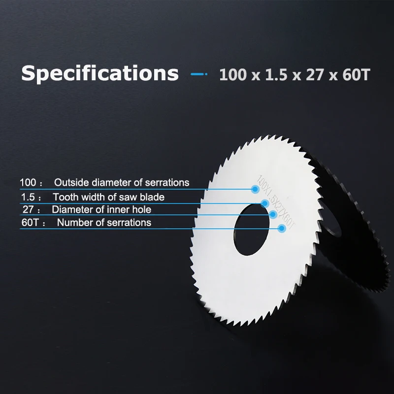 YZH Solid Carbide Circular Saw Blade Milling Cutting Tool CNC Diameter 16mm 20mm 25mm 30mm For Metal Steel Inner Dia0.2mm to 4mm