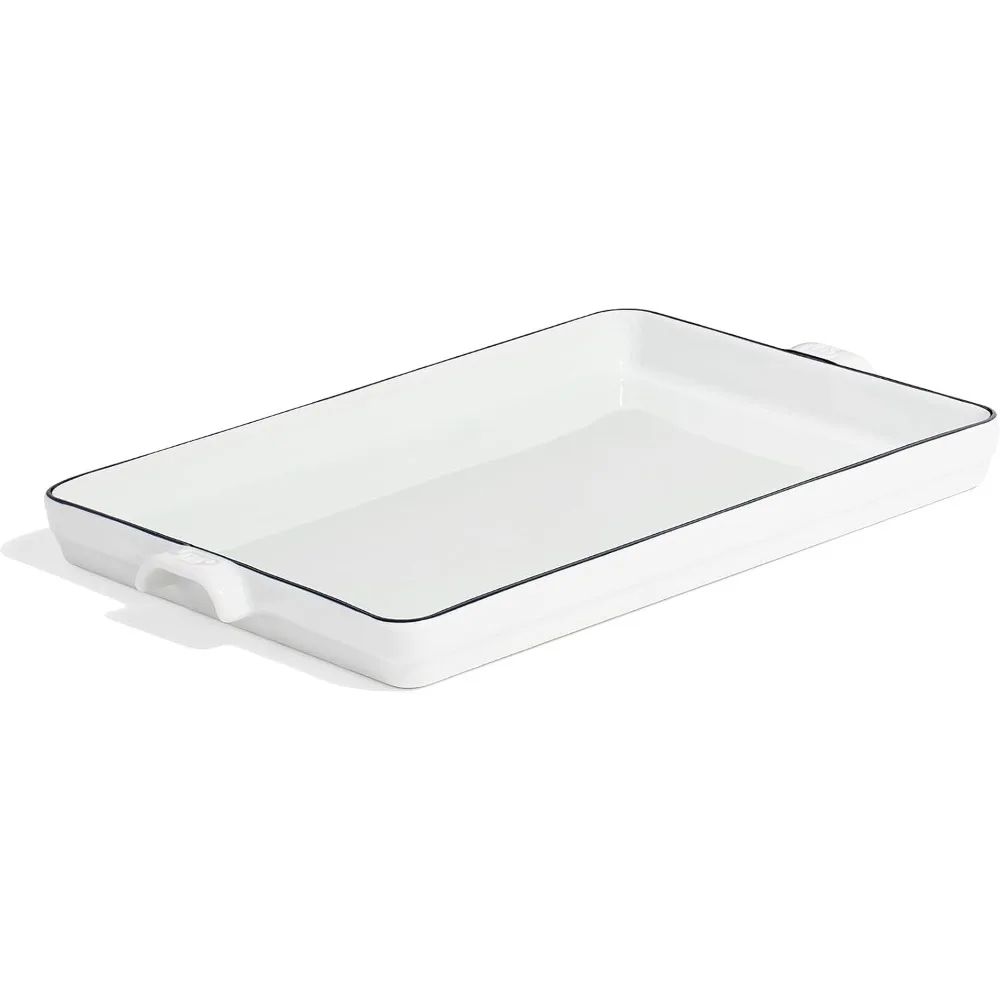 

Плита для выпечки — чистый французский фарфор — изготовлен из Франции — темно-синий обод