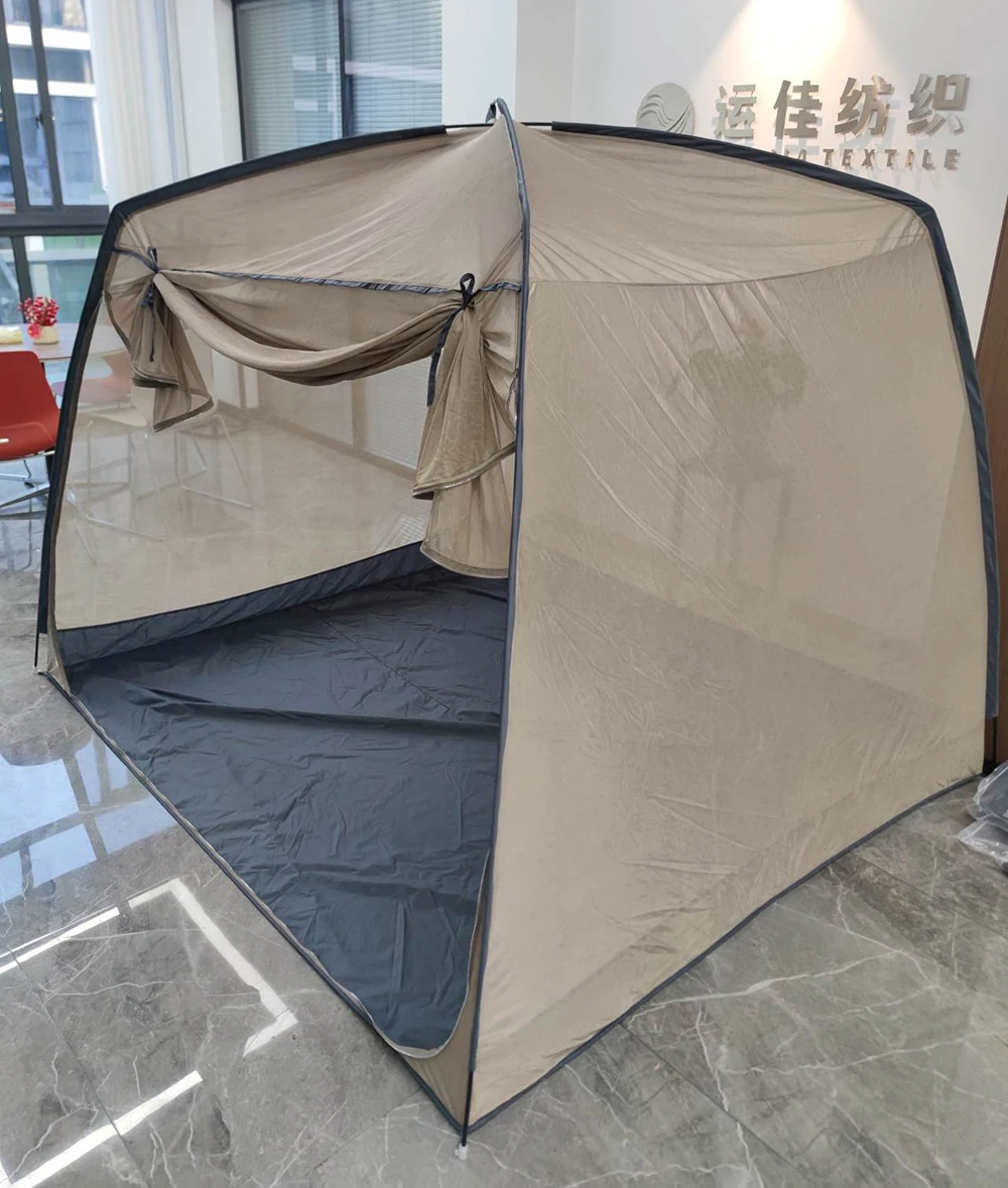 

Urgarding Folding Anti Radiation Tent Mesh Emf Shielding Bed Mosquito Net Tent With Bottom EMF Shielding Layer