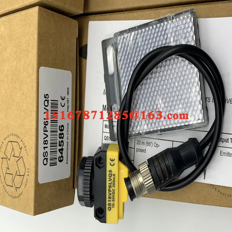 Saklar sensor fotoelektrik baru QS18VP6LAFQ QS18VN6LAFQ