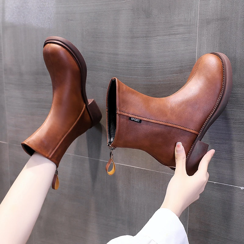メッシュ通気性アンクルブーツ女性夏クローズドトゥフラットショ - Outdoor Lighting Round のレビューと価格