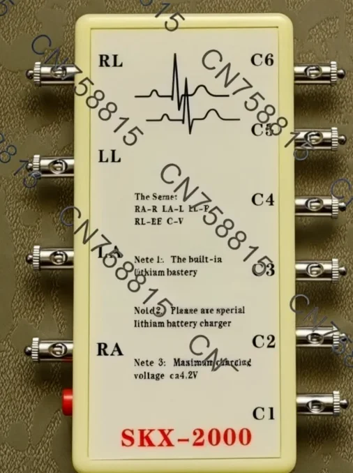 

European plug and US plug，ECG emulator, SKX-2000A ECG signal generator