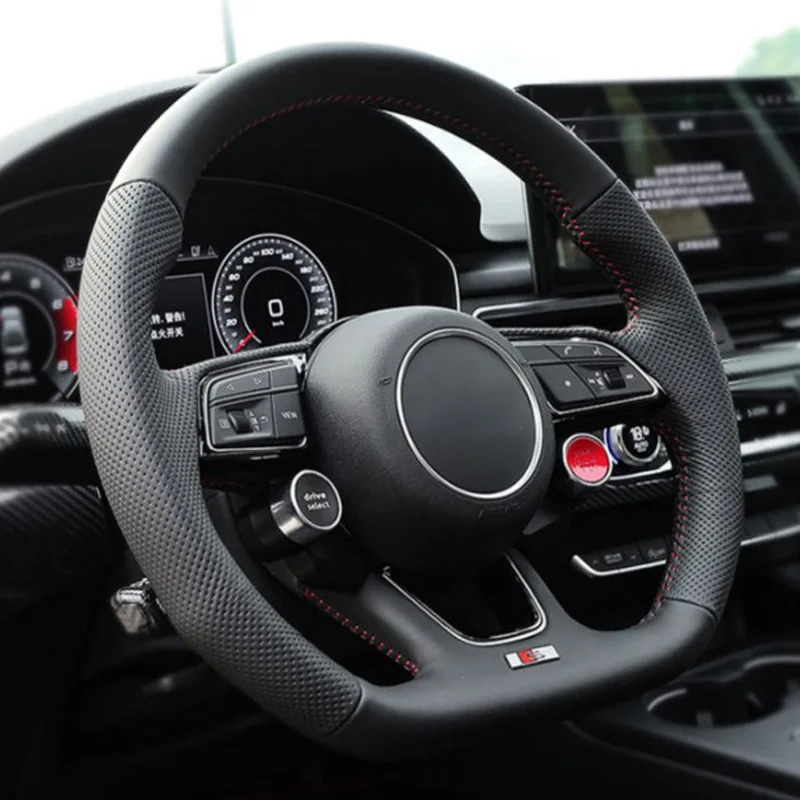 Upgrade Steering Wheel Modification for Audi A4 A6L A5 A7 Q3 Q5 S4 S5 S6 S7 Dedicated Flat Steering Wheel Design