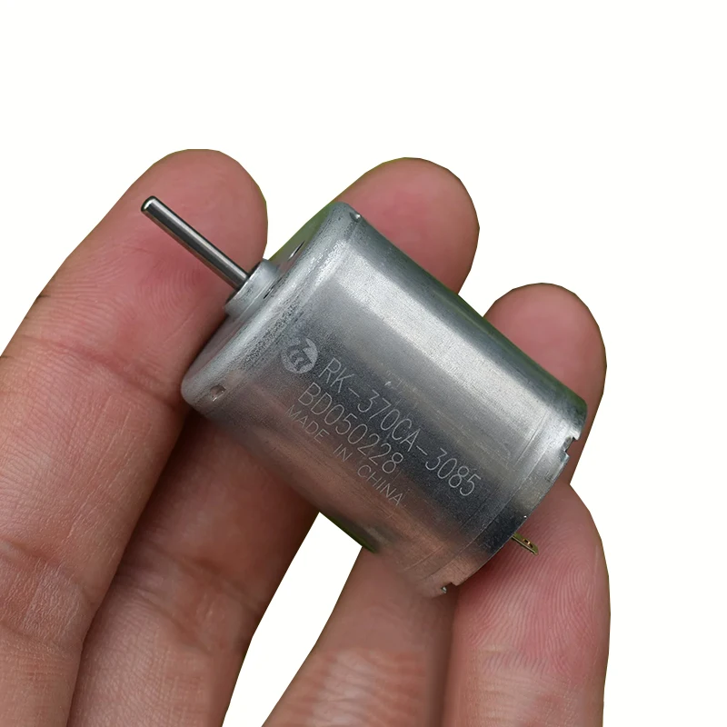

Mabuchi RK-370CA-3085 Mini 370 Carbon Brush Motor DC 5V 6V 12300RPM Micro 24mm Diameter Electric Motor DIY Hobby Toy Model