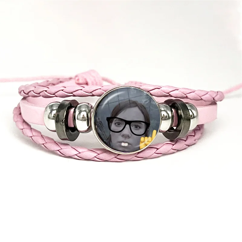 Pop Game The Last of us Ellie Williams Kawaii Funny Meme Bracelets Art Multilayer Braided Bracelets Bangles Handmade Jewelry